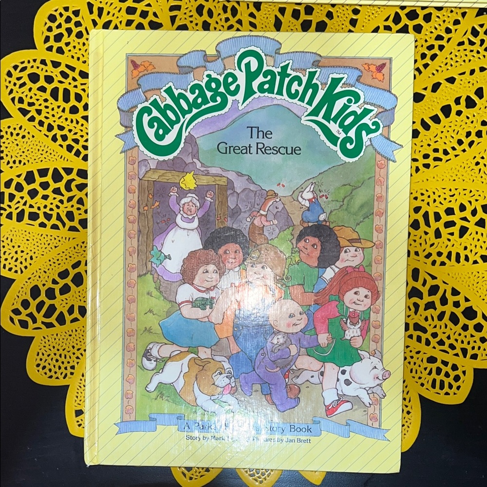 Vintage 1984 Cabbage Patch Kids Storybook Set - Colorful Collection - Picture 5 of 7
